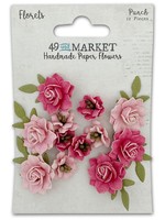 49 and Market Florets Paper Flowers: Punch