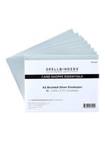 spellbinders A2 Brushed Silver Envelopes