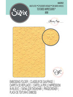 Sizzix Scattered Florals Textured Impressions Mini Embossing Folder