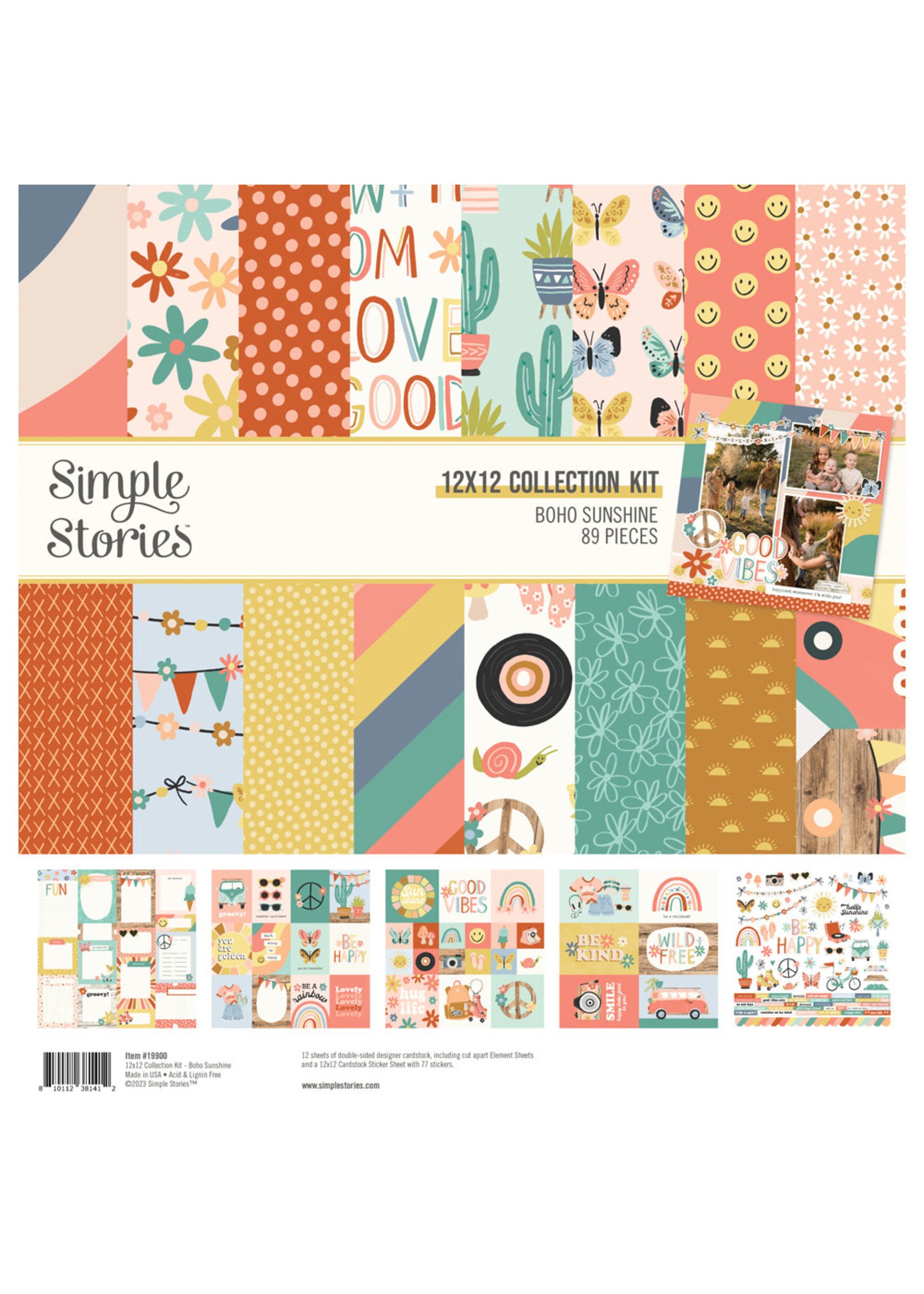 Simple Stories Boho Sunshine - Collection Kit