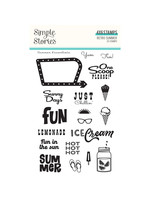 Simple Stories Retro Summer- Stamps