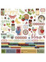 Simple Stories Simple Vintage Berry Fields  - Cardstock Stickers