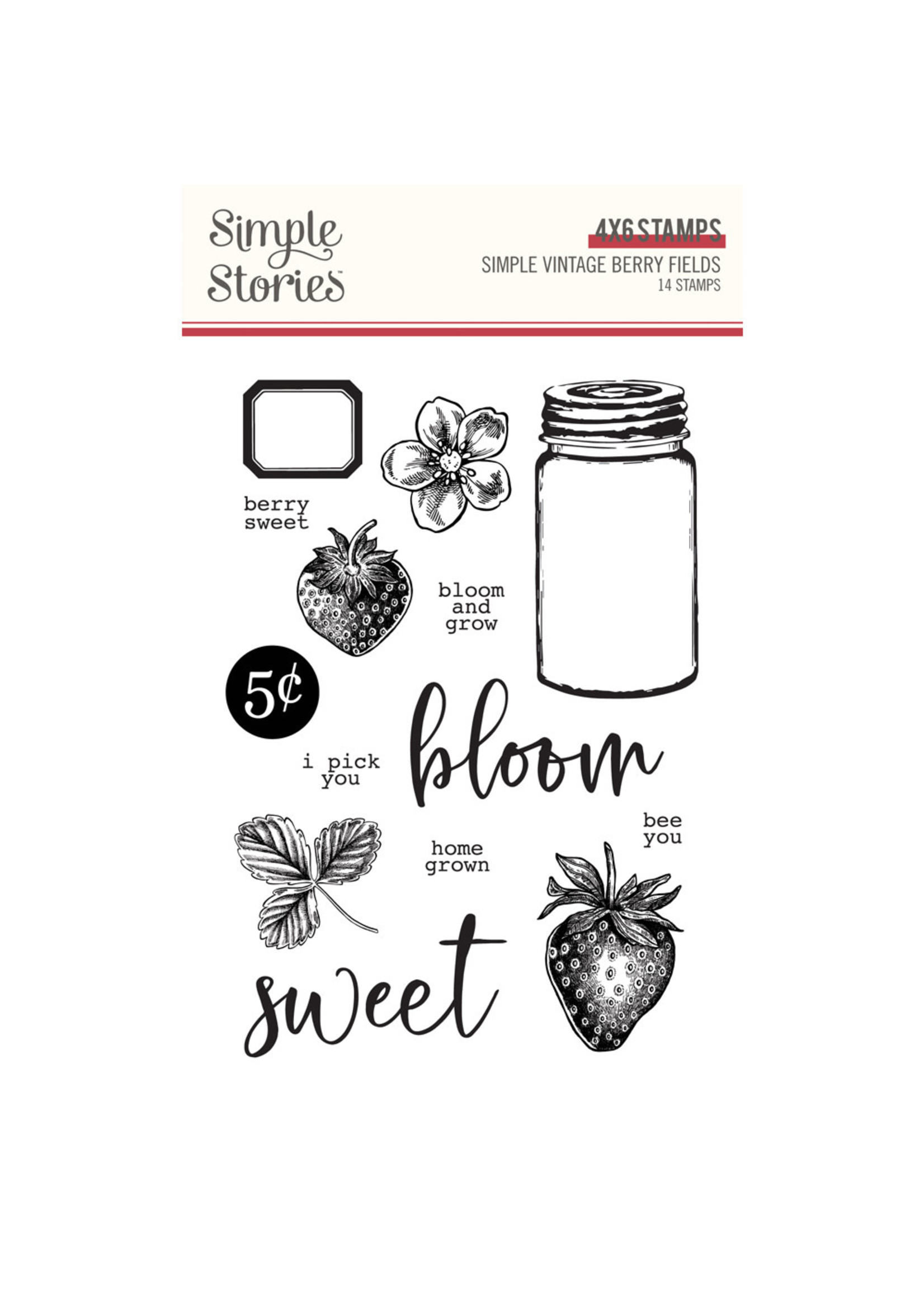 Simple Stories Simple Vintage Berry Fields  - Stamps