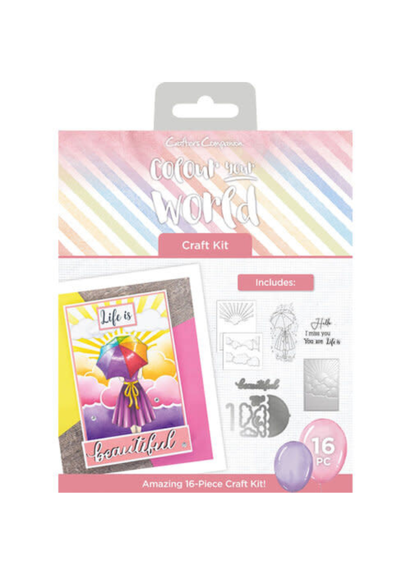 Crafter's Companion Colour Your World Craft Kit