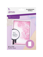 Crafter's Companion Flourishing Swirls 2D Embossing Folder