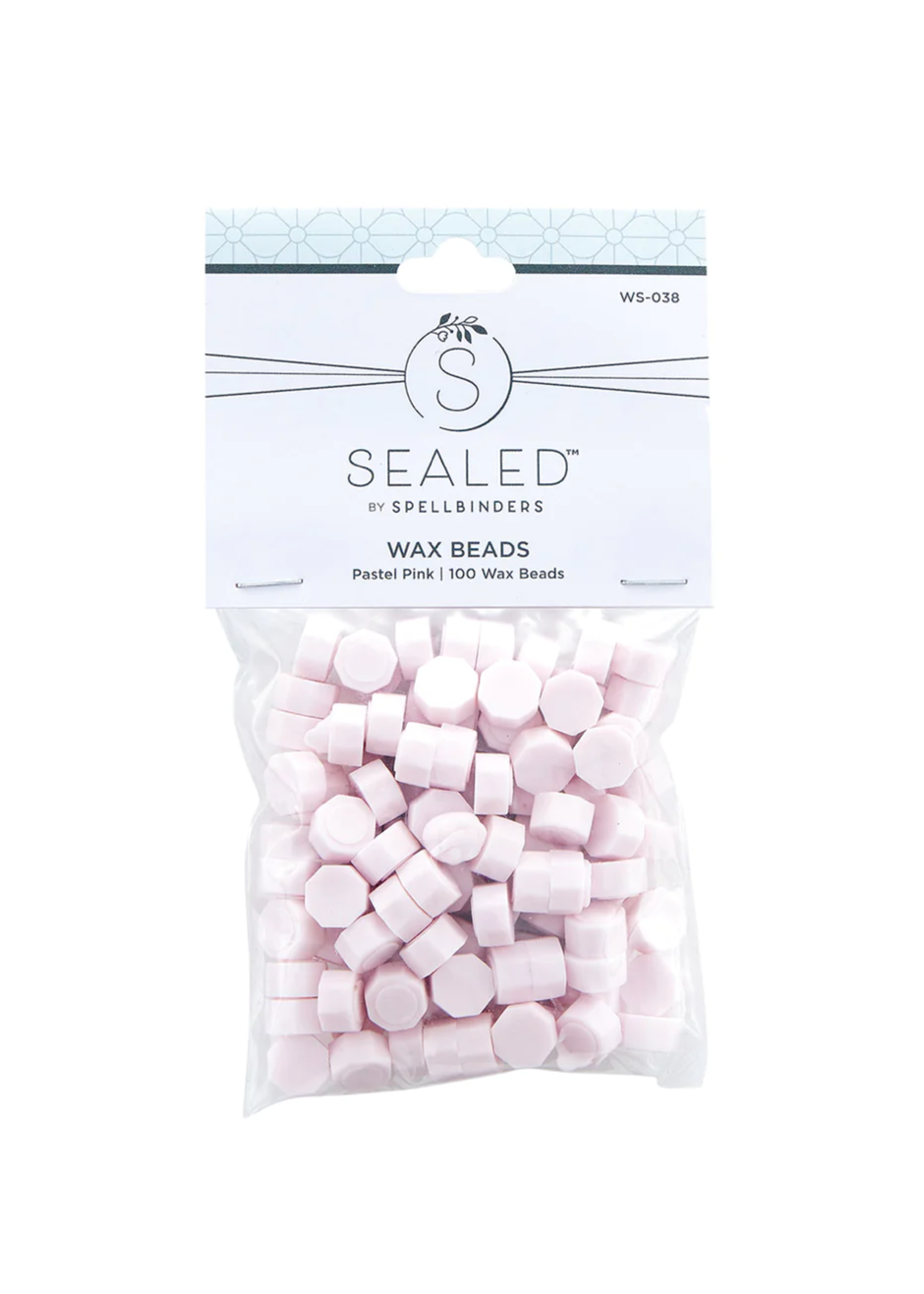 spellbinders Pastel Pink Wax Beads