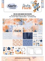 3Quarter Designs Dusky Floral Card Collection