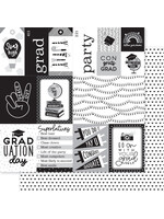 BELLA BLVD Cap & Gown Paper: Daily Details