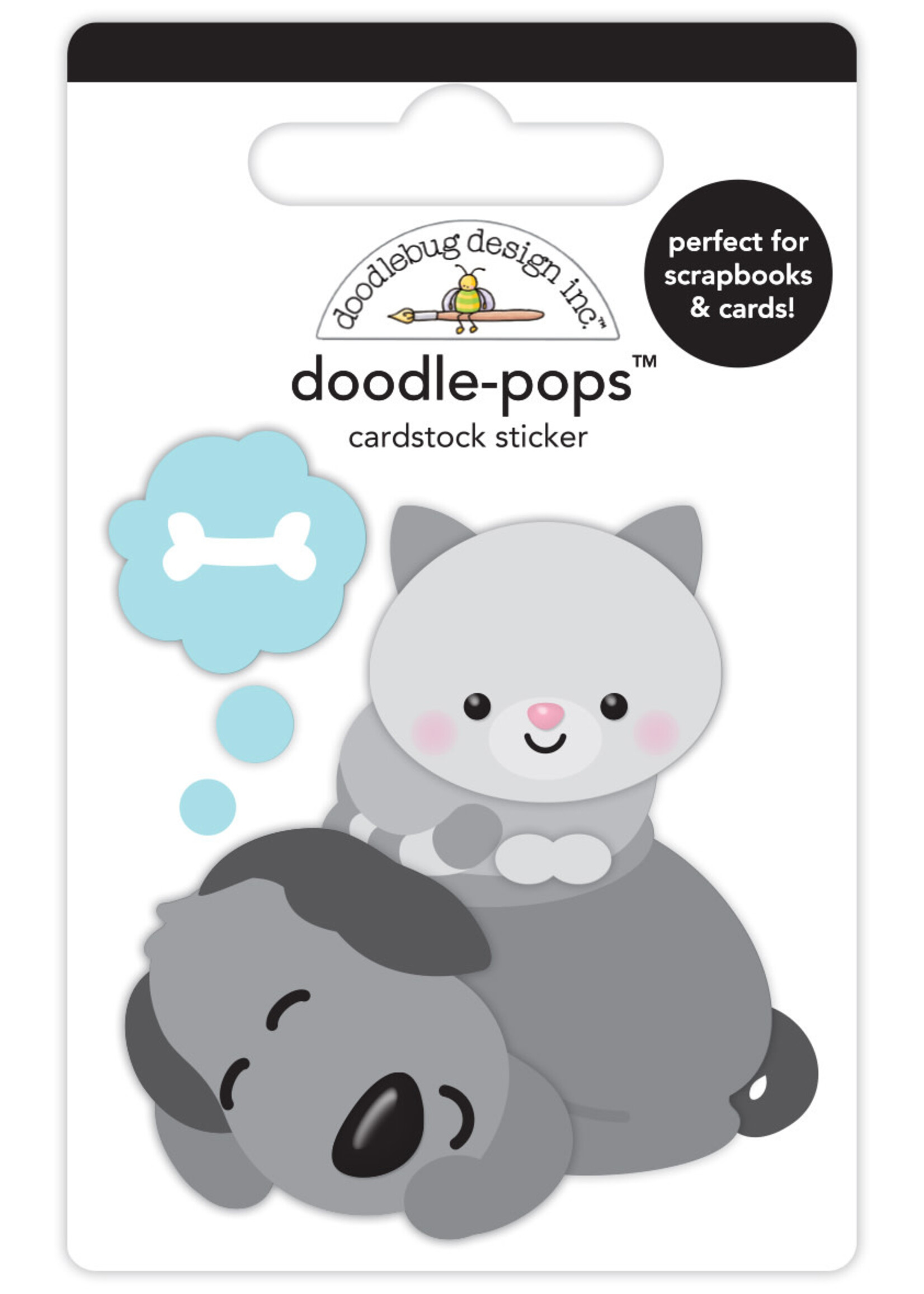 DOODLEBUG Doggone Cute: Sweet Dreams Doodle-pops