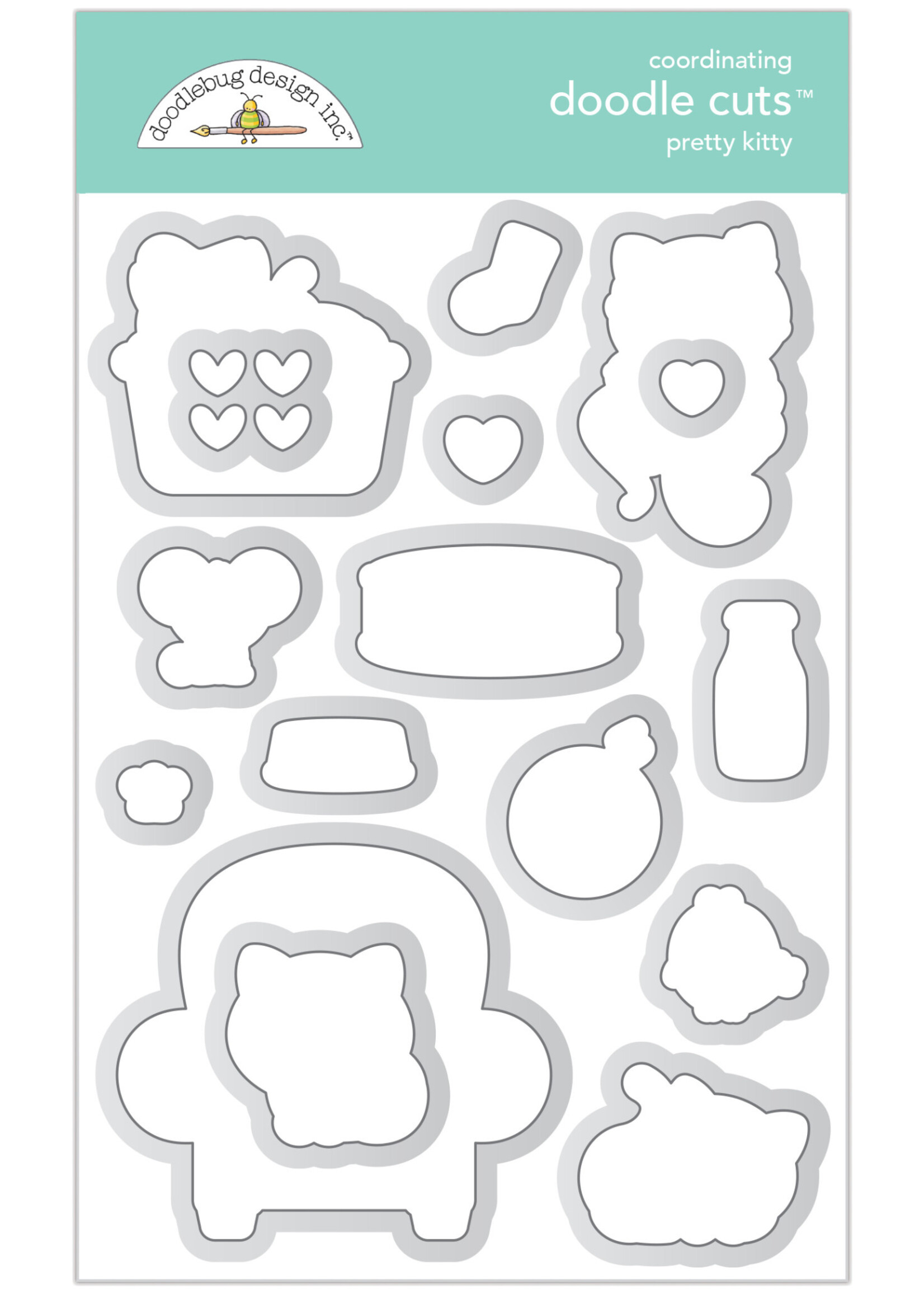 DOODLEBUG Doodle Cuts - Pretty Kitty
