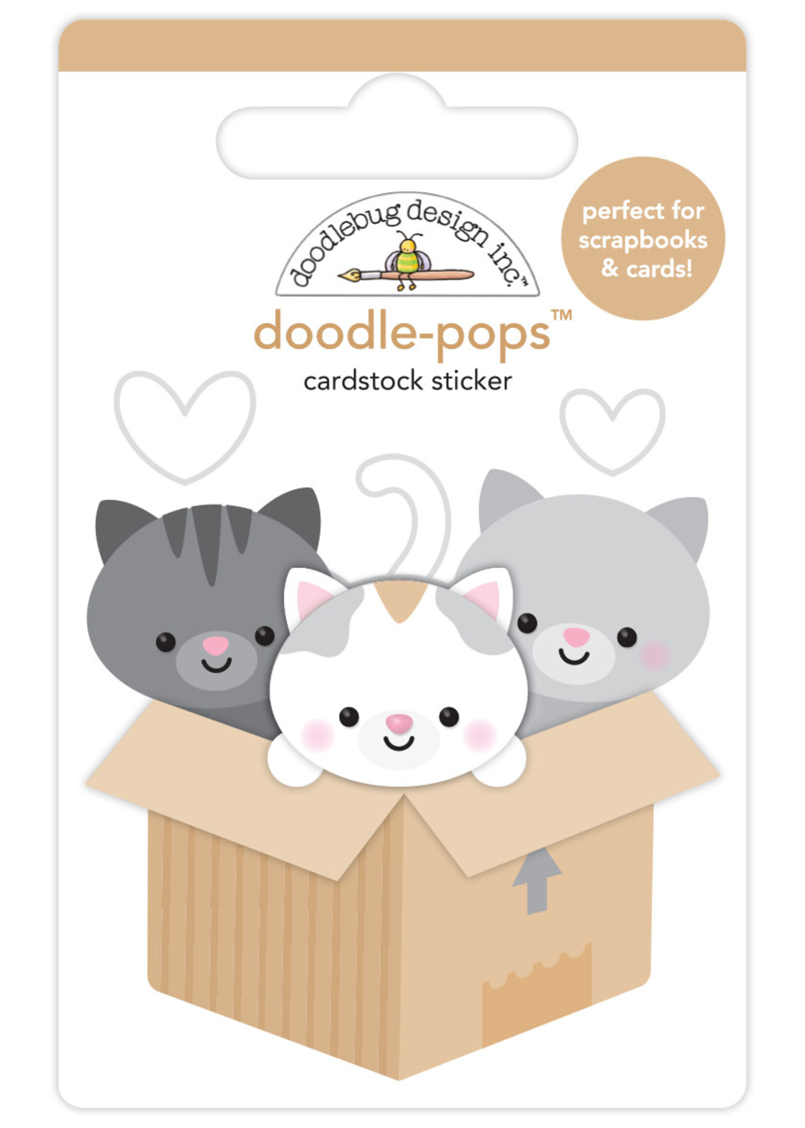 DOODLEBUG Doodle-Pops Kitty Litter
