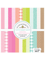 DOODLEBUG Pretty Kitty Paper Pack: Petite Print Assortment