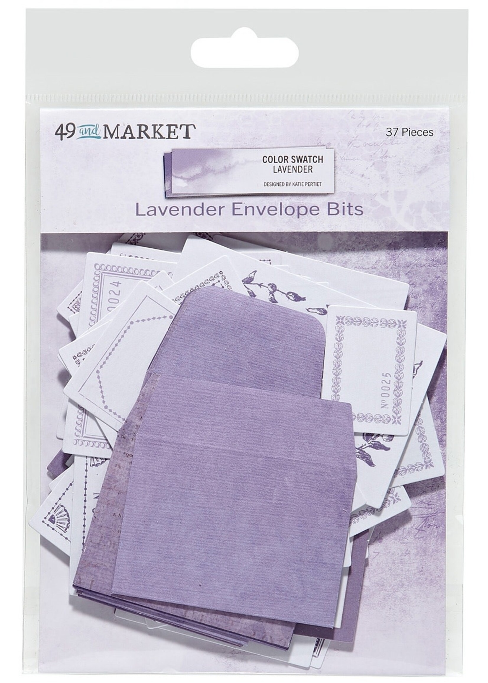 49 and Market Color Swatch Lavender: Envelope Bits