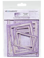 49 and Market Color Swatch Lavender: Frames