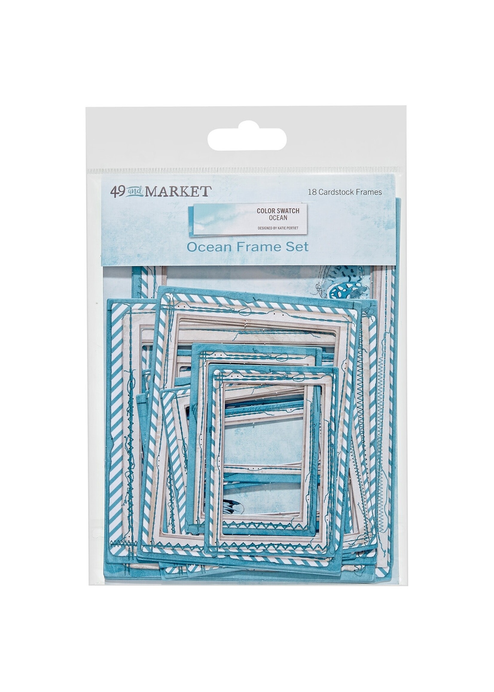 49 and Market Color Swatch Ocean: Frames