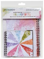 49 and Market Spectrum Gardenia Spiral Notebook