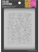 HERO ARTS Color Layering Bold Flowers Stencil