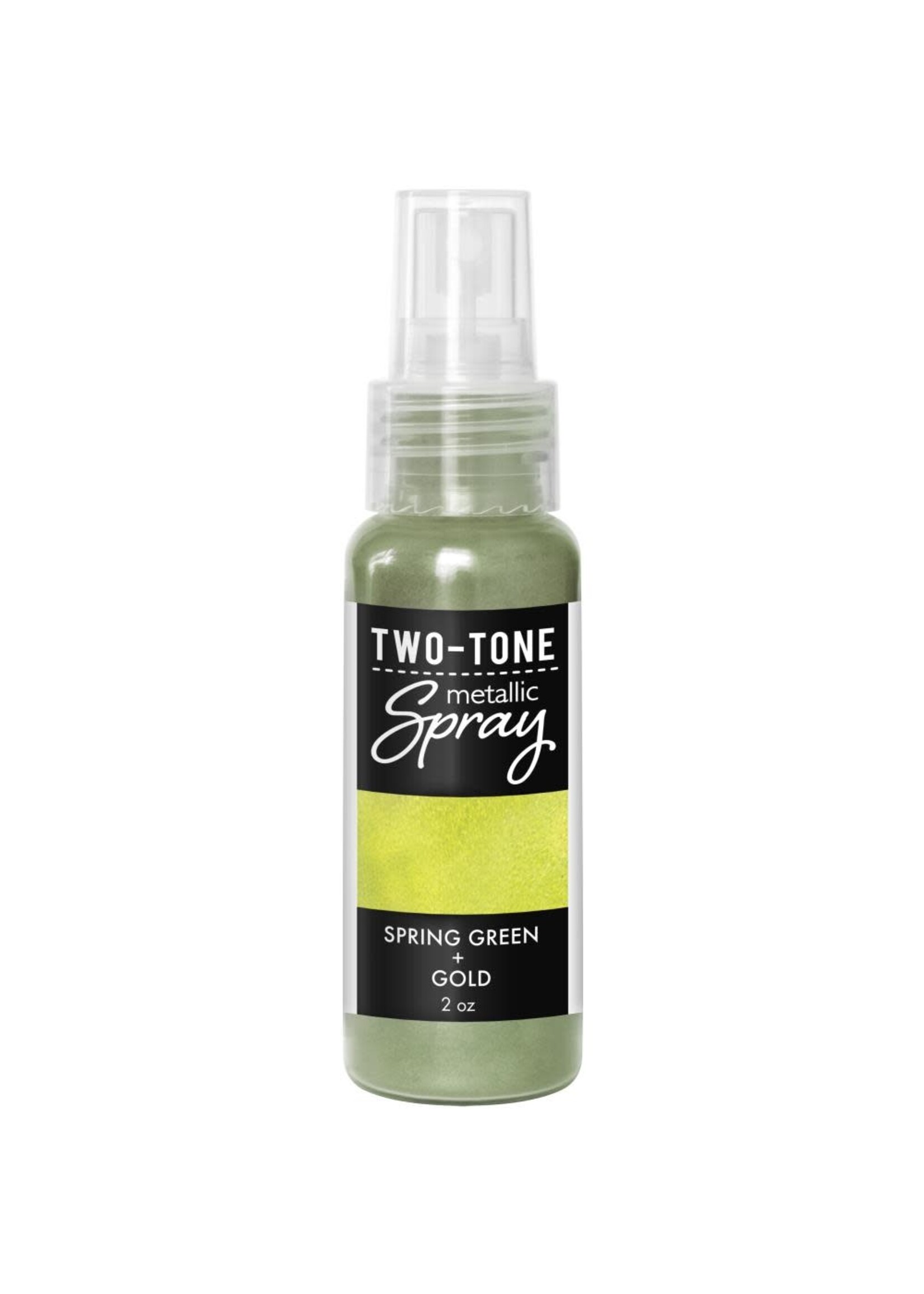 HERO ARTS Two-Tone Metallic Spray: Spring Green + Gold