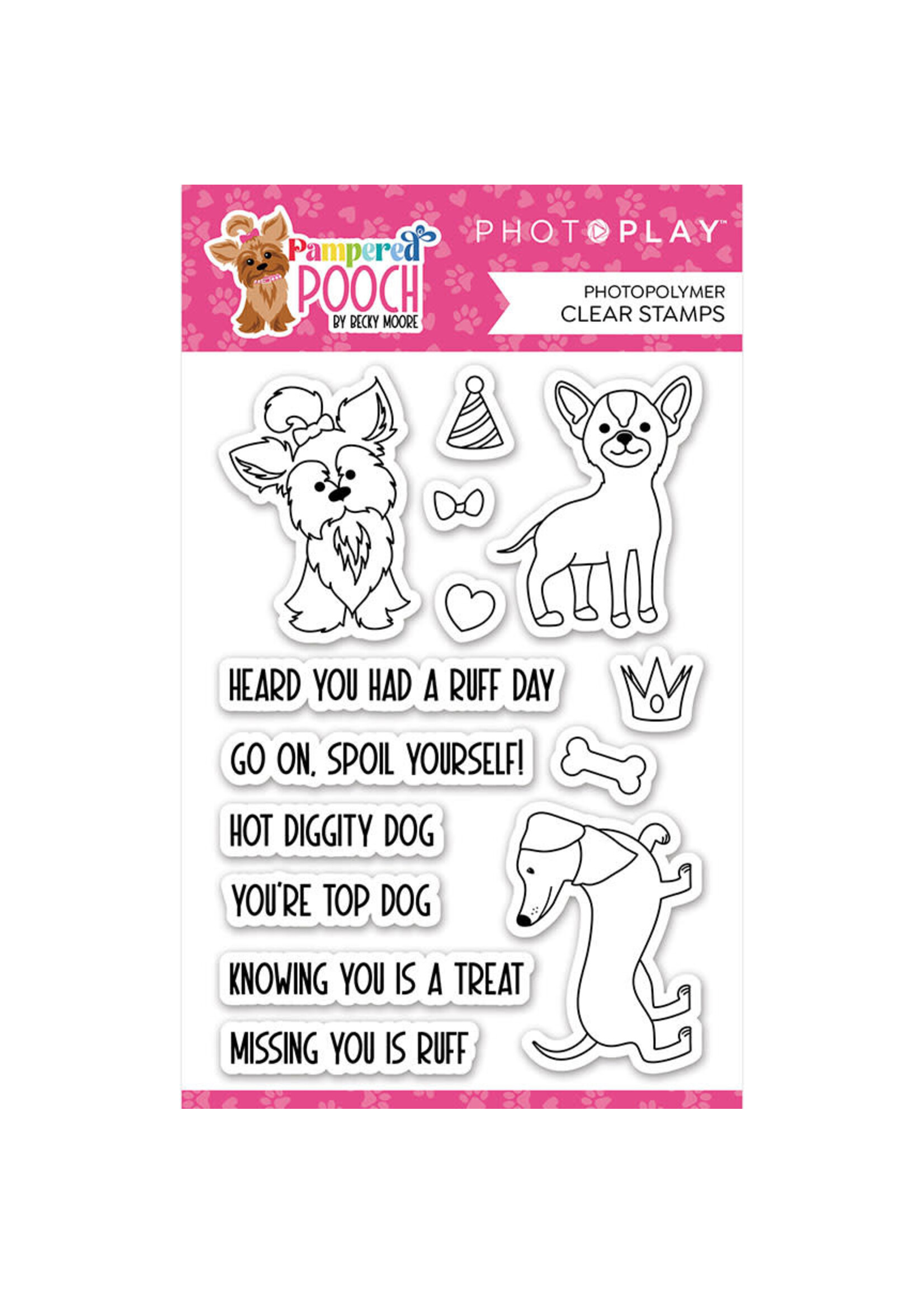 Photoplay Pampered Pooch - Stamps
