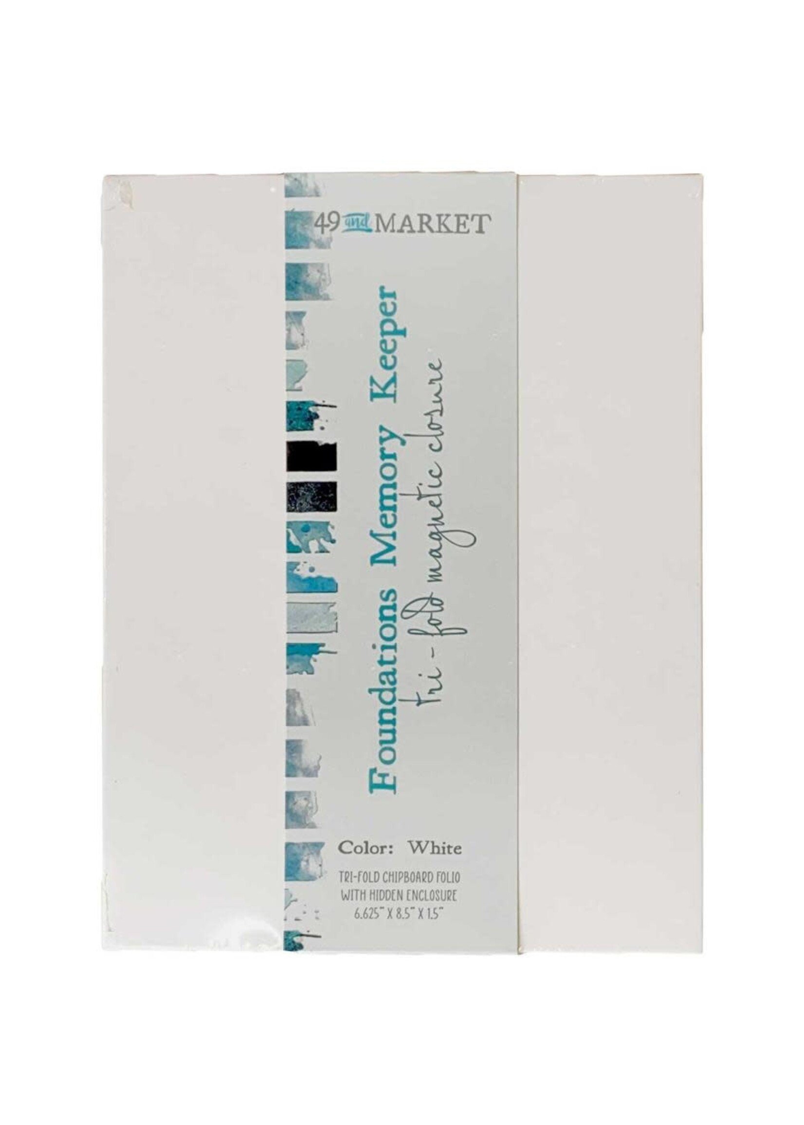 49 and Market 49 And Market Foundations Memory Keeper: Tri-fold White