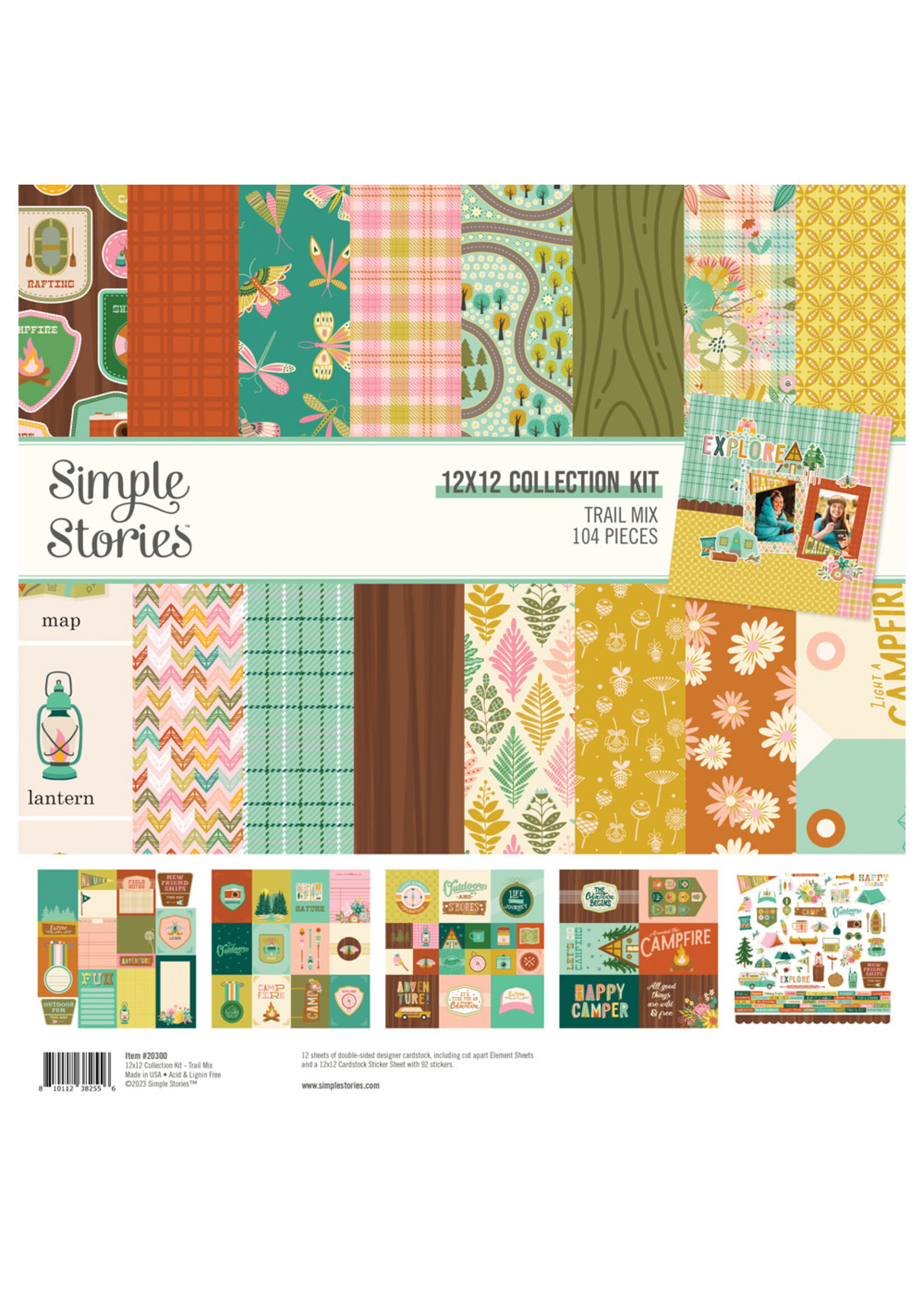 Simple Stories Trail Mix - Collection Kit