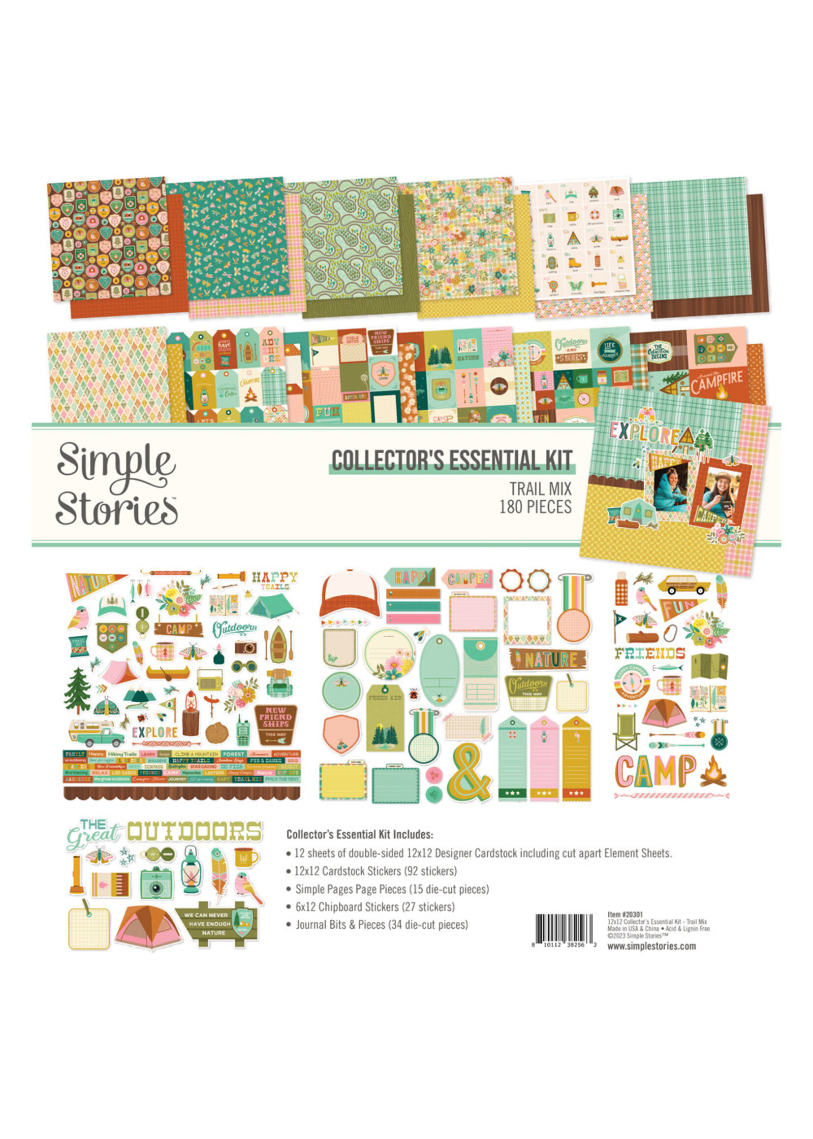 Simple Stories Trail Mix - Collector's Essential Kit