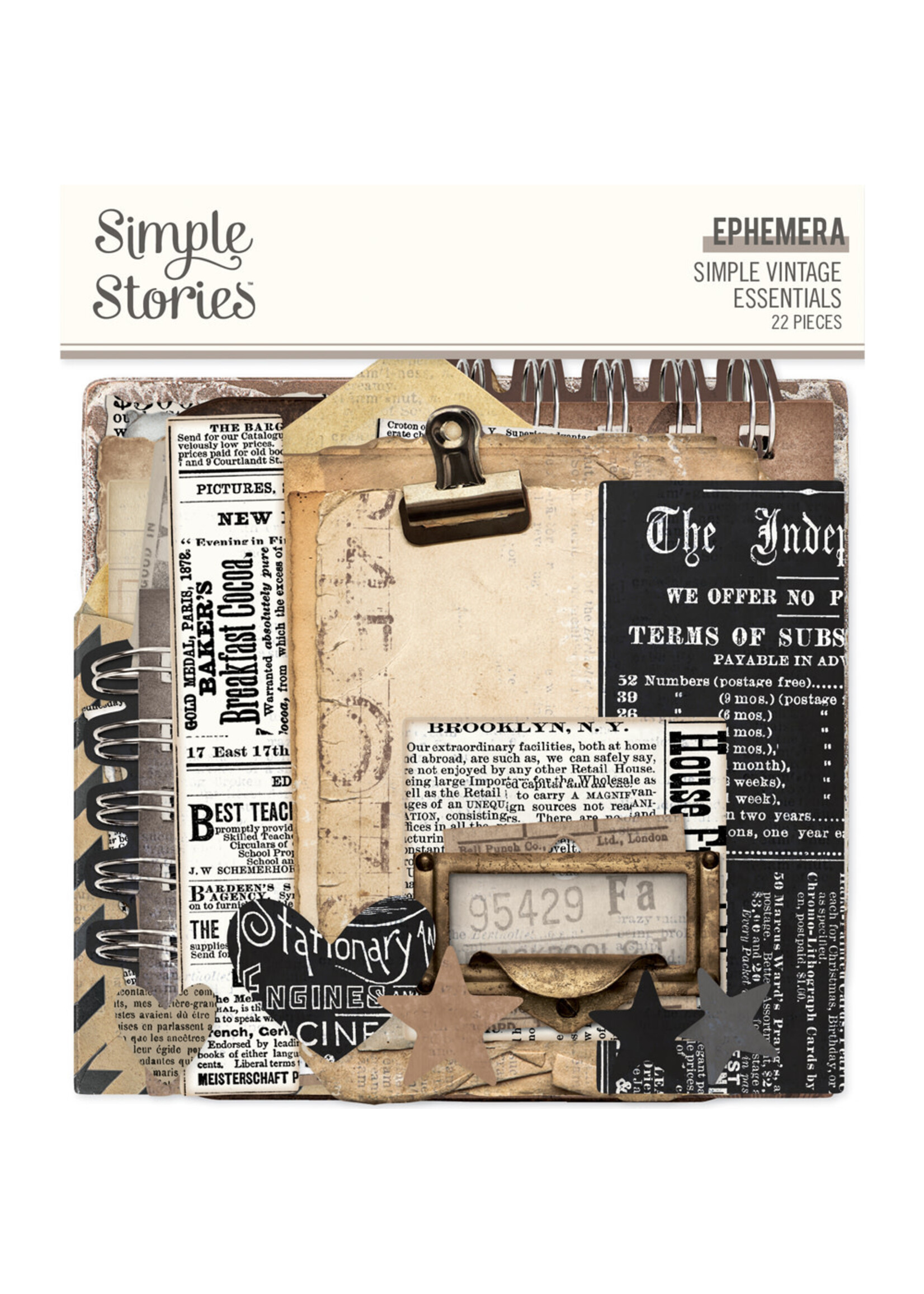 Simple Stories Simple Vintage Essentials  -  Ephemera