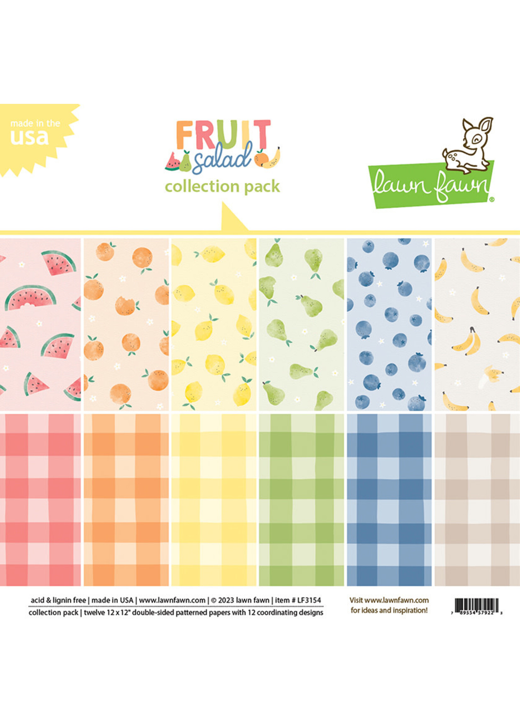 Lawn Fawn fruit salad collection pack