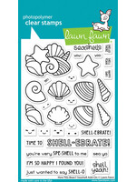 Lawn Fawn how you bean? seashell add-on stamp