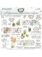 49 and Market Nature Study: Sentiments Rub-Ons