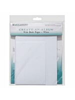 49 and Market Create-An-Album Tall Book Pages: White Wide Book Pages