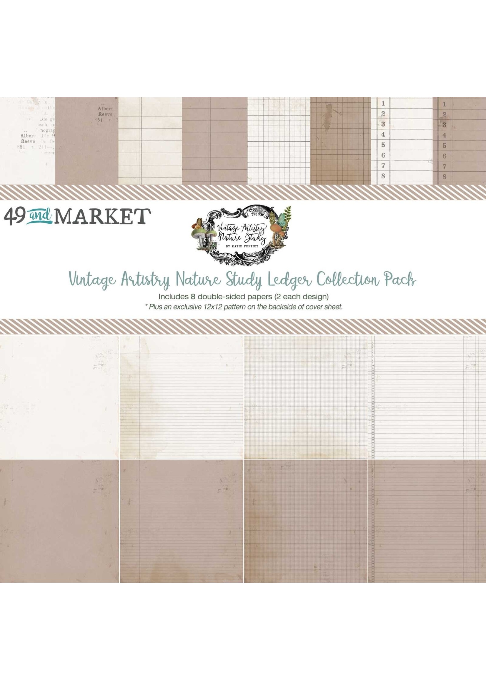 49 and Market Nature Study: Ledger 12X12 Pack