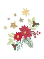 Sizzix Thinlits Die Set 14PK Festive Foliage by Jess Slack