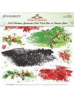 49 and Market Rub-Ons 12"X12"-Color Wash, Christmas Spectacular 2023