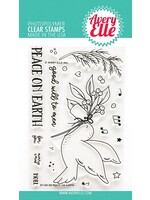 avery elle Peace on Earth Stamp