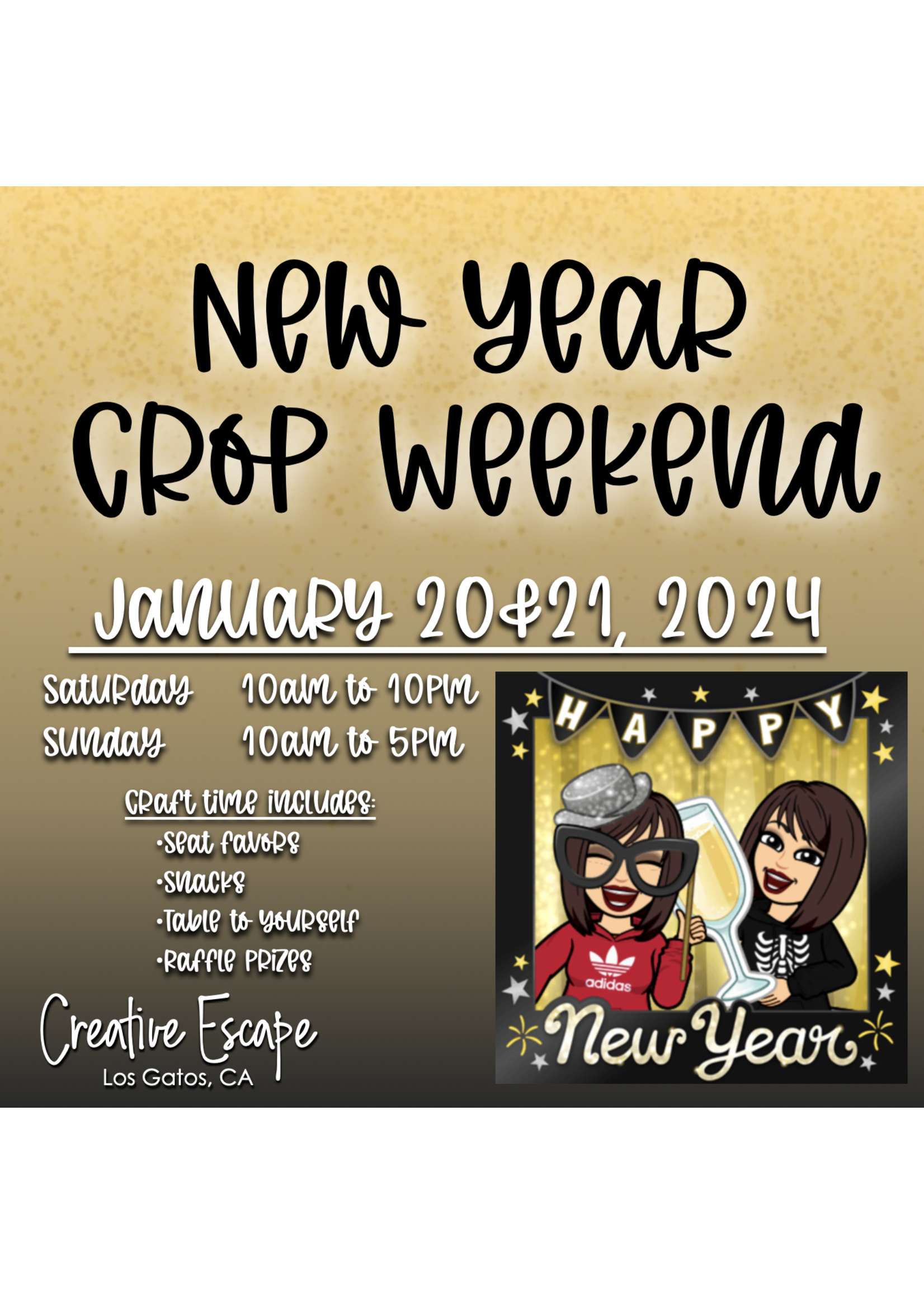 Creative Escape New Year Crop 2024