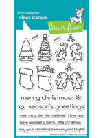 Lawn Fawn christmas before 'n afters stamp