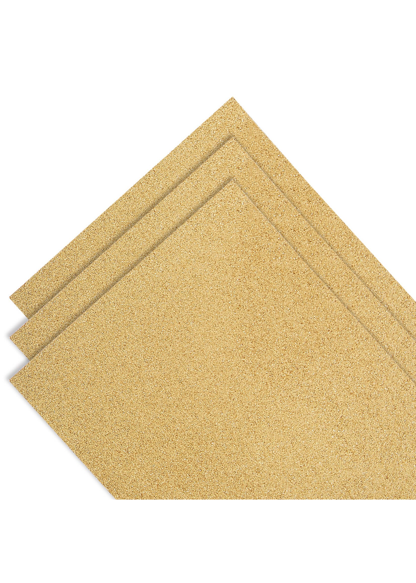 spellbinders Gold Glitter Cardstock 8.5 x 11" - 10 Sheets
