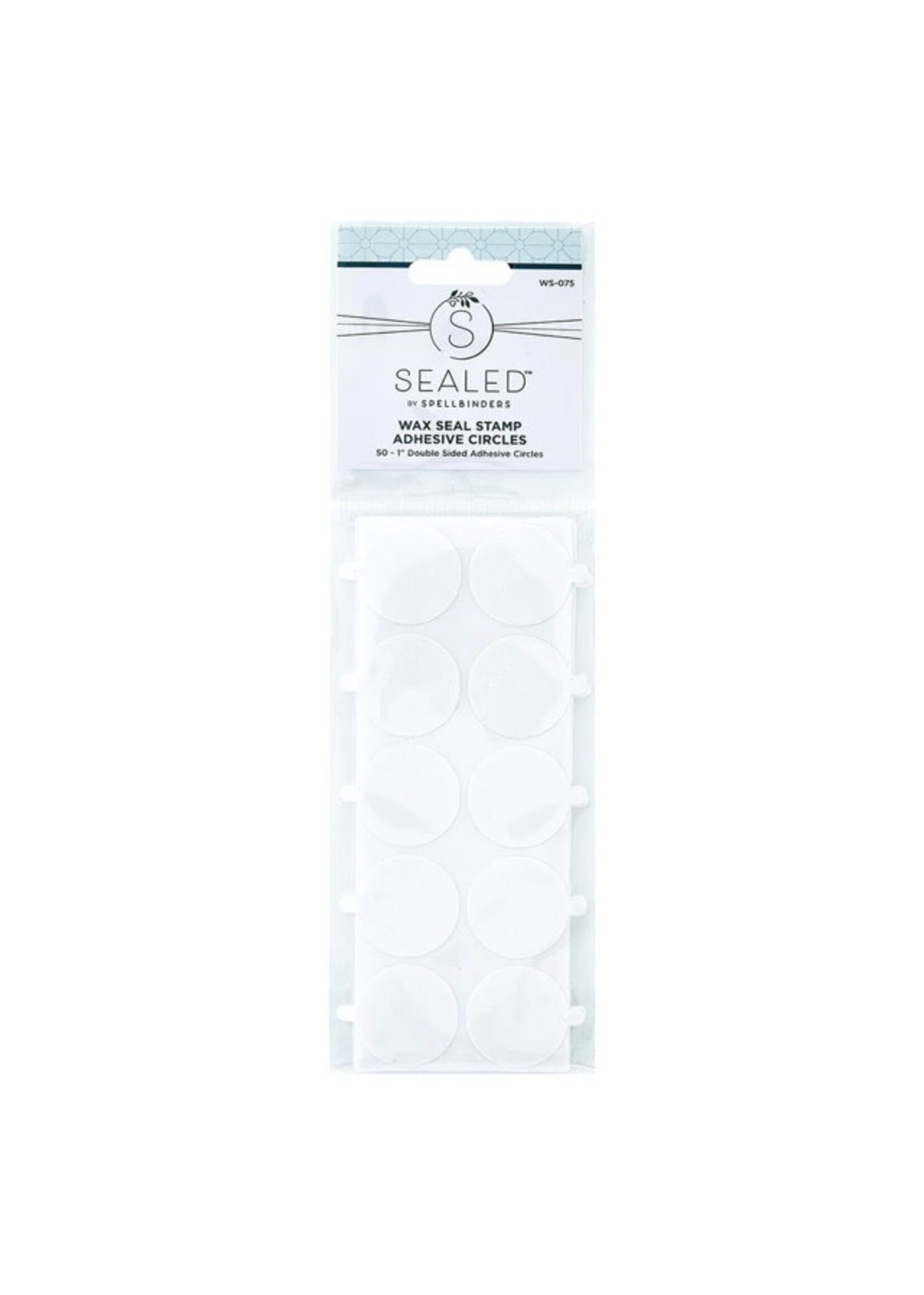 spellbinders Sealed Wax Seal Adhesive Circles from the Sealed for Summer Collection