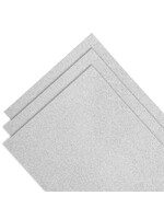 spellbinders Silver Glitter Cardstock 8.5 x 11" - 10 Sheets