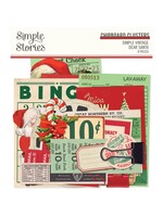 Simple Stories Simple Vintage Dear Santa Chipboard Clusters