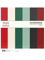 Simple Stories Simple Vintage 'Tis The Season Cardstock Pack 12"X12"