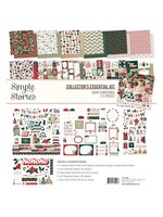 Simple Stories Boho ChristmasCollector's Essential Kit 12"X12"
