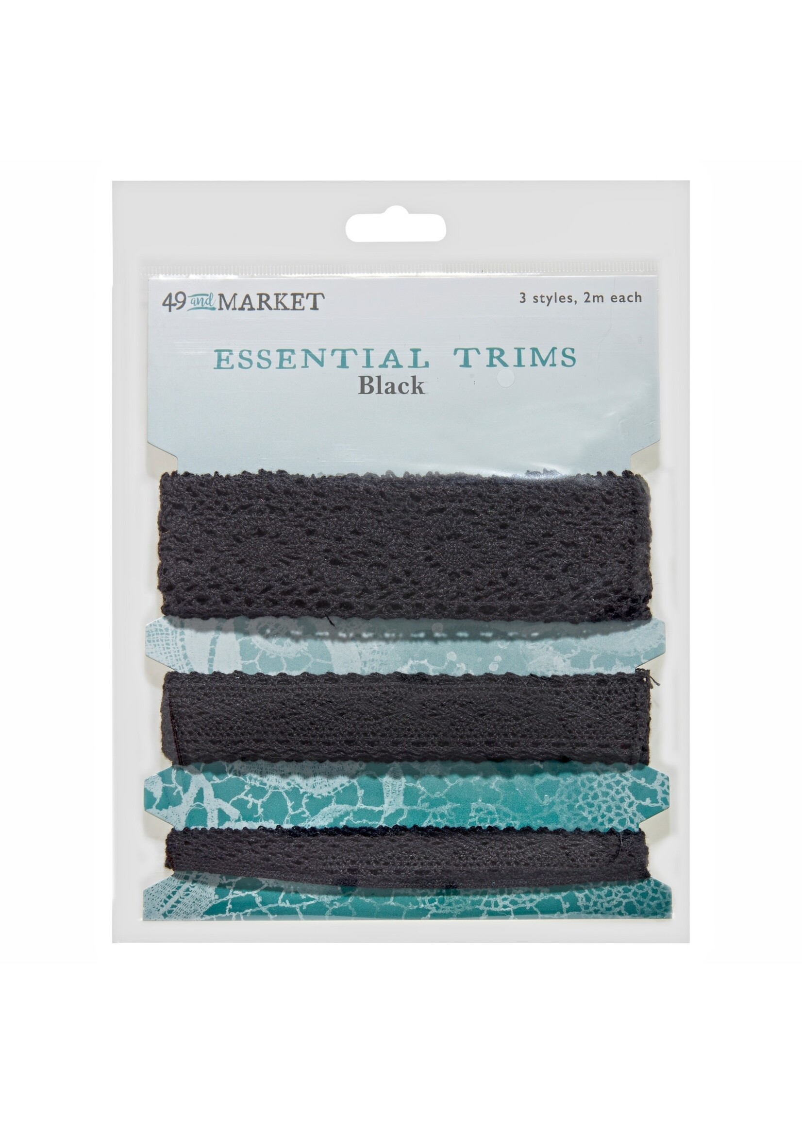 49 and Market 49 And Market Essential Trims: Black