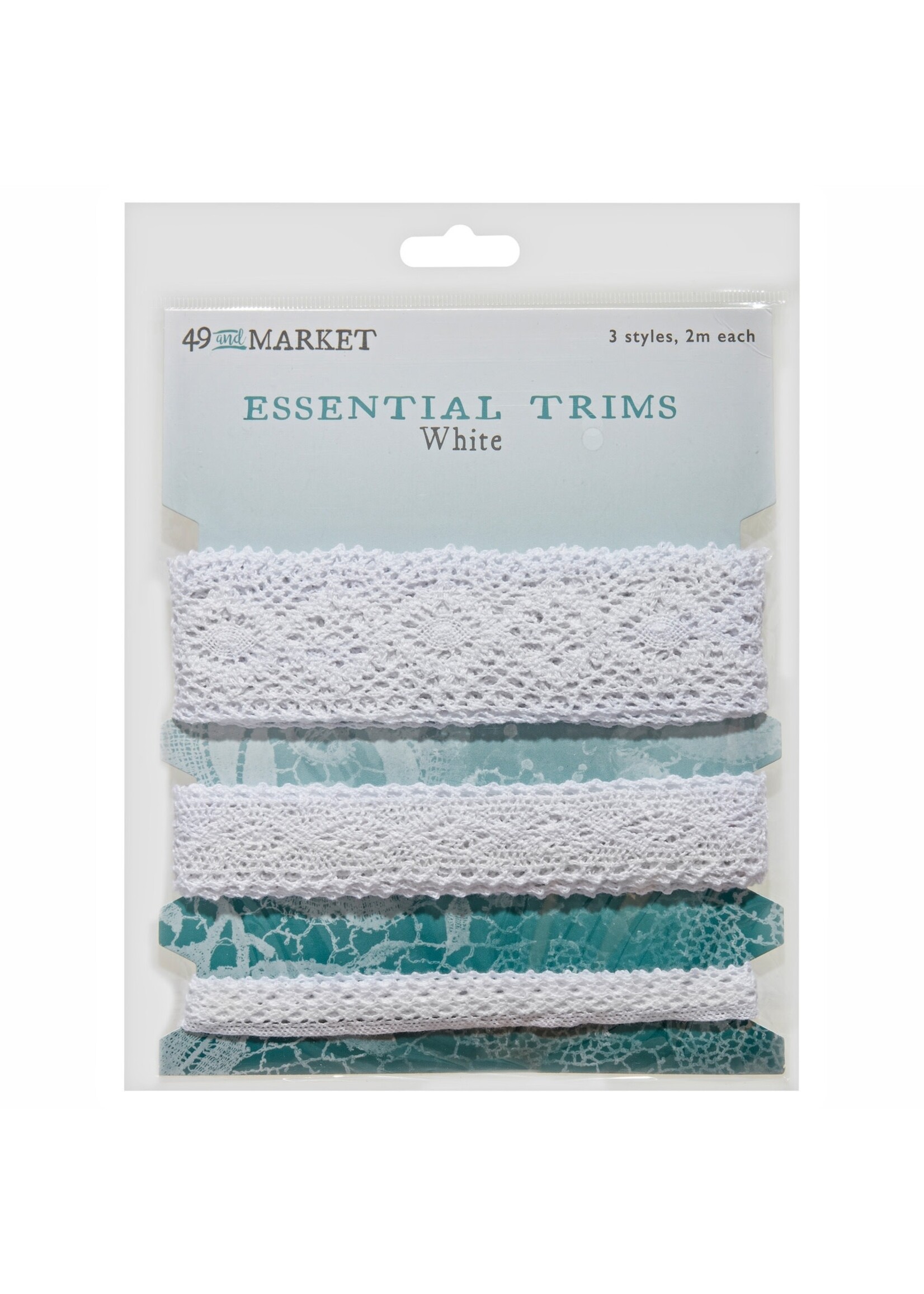 49 and Market 49 And Market Essential Trims: White