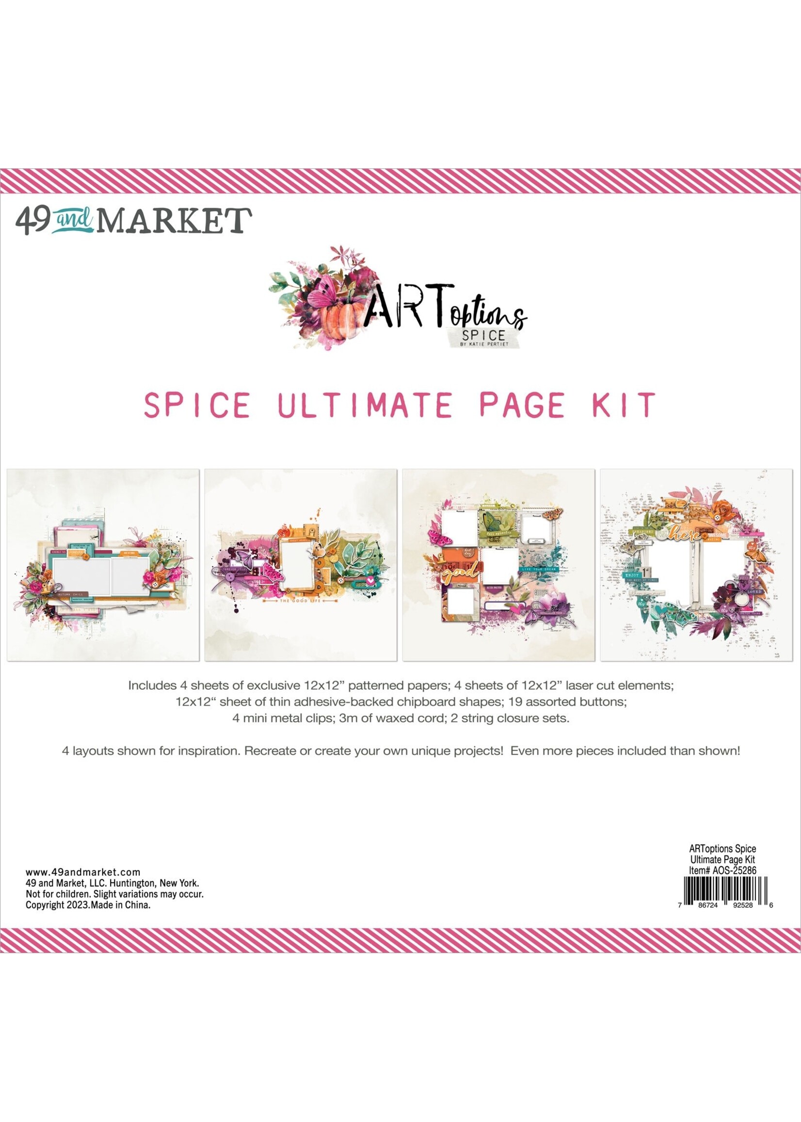 49 and Market 49 And Market Ultimate Page Kit-ARToptions Spice