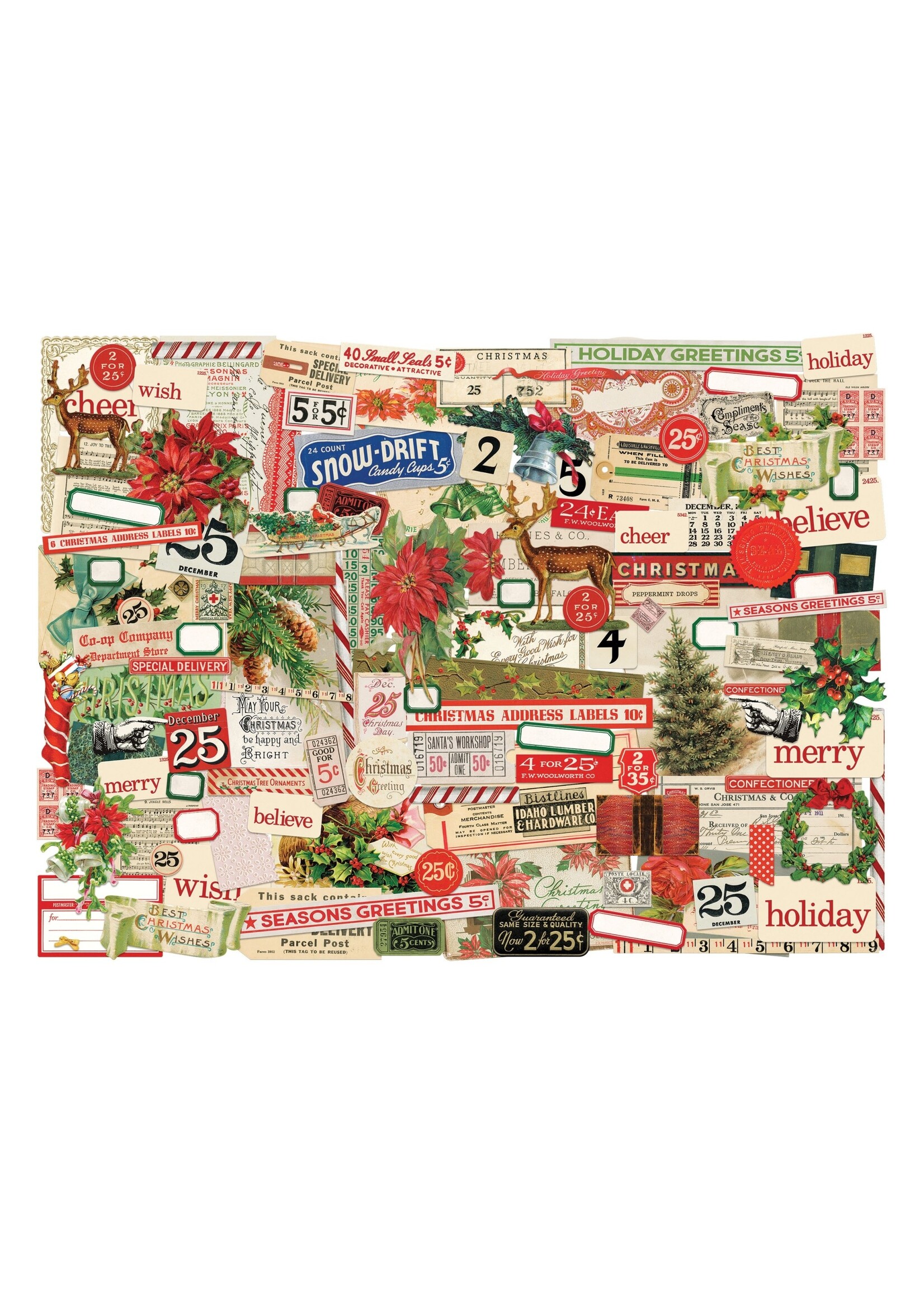 Tim Holtz Idea-ology Palette Ephemera Pack th94317