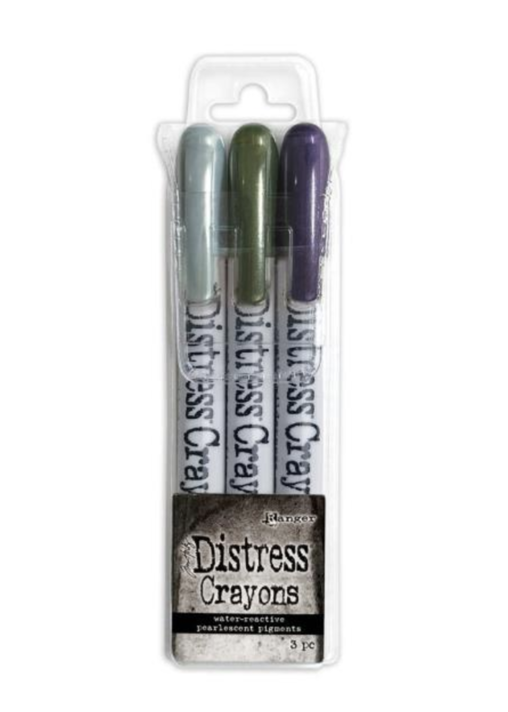 Tim Holtz Distress Crayons: Pearl Halloween Set 6