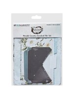 49 and Market Vintage Artistry Moonlit Garden 12x12 Double-Sided Cardstock: Thoughtful (49VMG1225552)