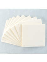 spellbinders Spellbinders Square Cream Card Bases  5.25''x5.25''
